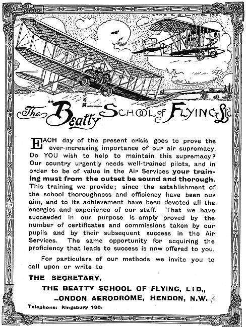 The Beatty School Of Flying                                      