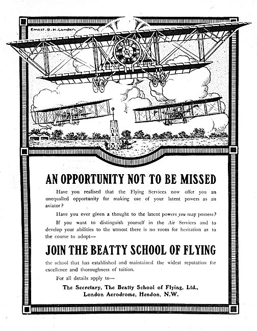 The Beatty School Of Flying                                      