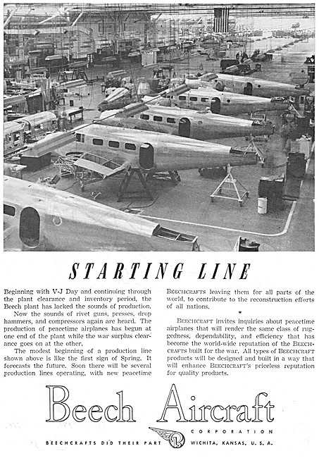 Beechcraft Aircraft 1946                                         