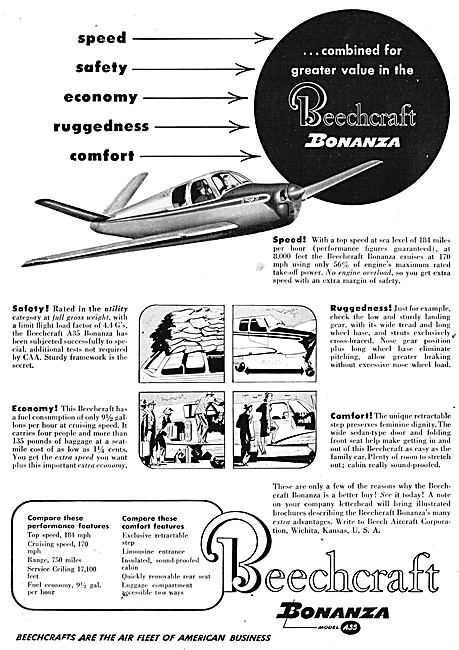 Beechcraft Bonanza - Beech Bonanza                               