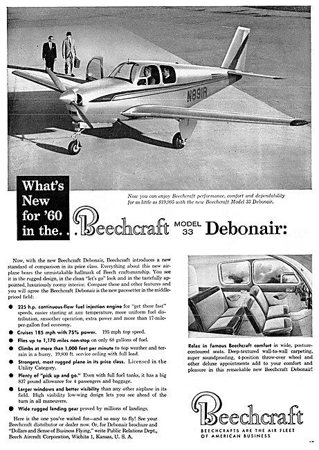 Beechcraft Debonair - Beechcraft Model 33                        
