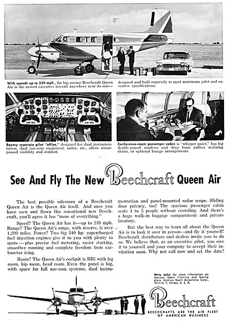 Beechcraft Queen Air                                             