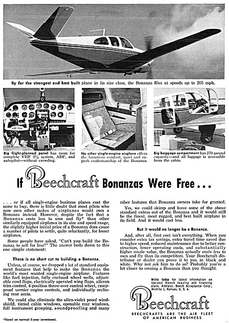 Beechcraft Bonanza V Tail                                        