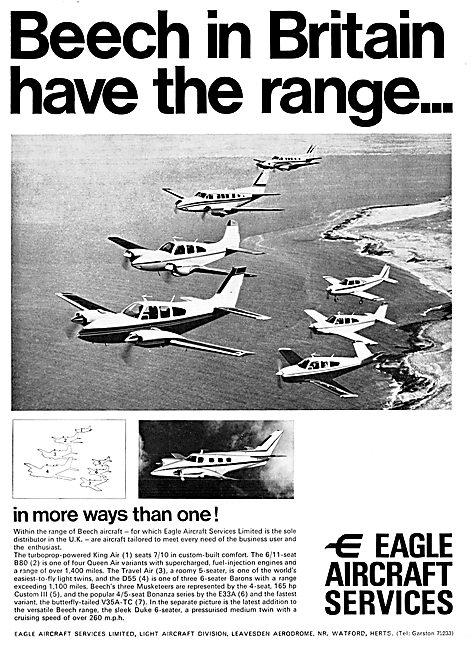 Beechcraft Aircraft 1968 - Eagle Aircraft Services               