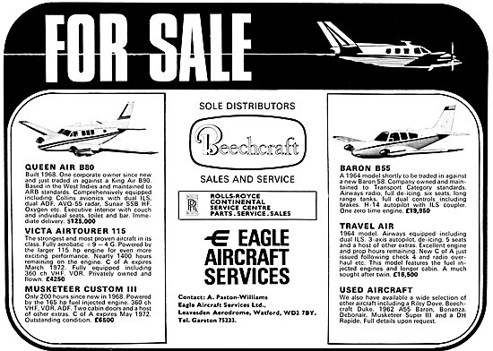 Beechcraft Eagle Aircraft Services                               