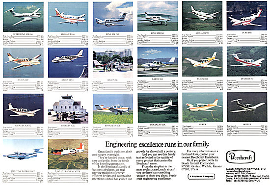 Beechcraft Aircraft 1981                                         