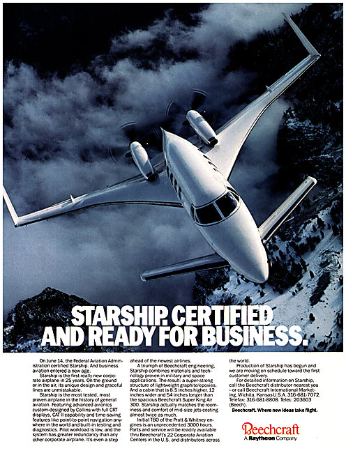 Beechcraft Starship - Raytheon                                   