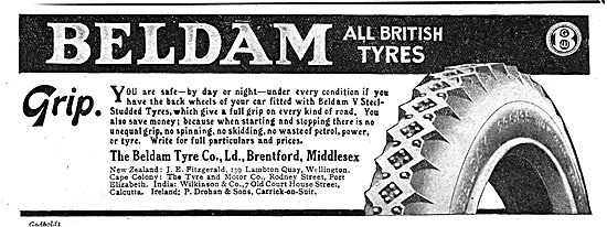 Beldam All British Motor Vehicle Tyres                           