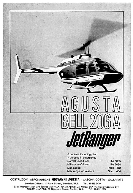 Agusta Bell 206A JetRanger                                       