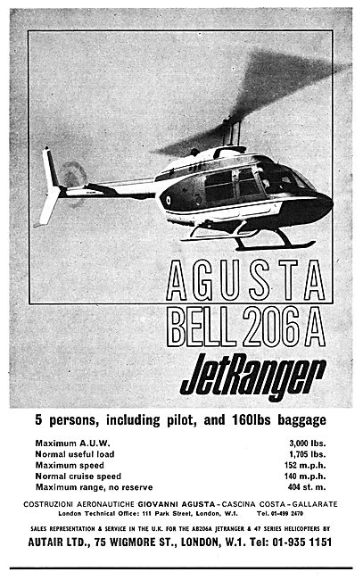 Agusta Bell 206A JetRanger                                       