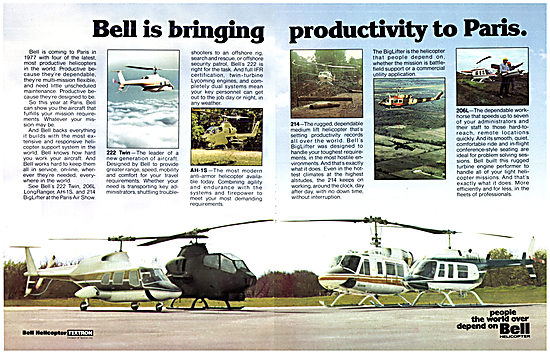 Bell Helicopters 1977                                            