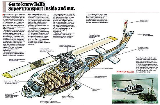 Bell Super Transport Helicopter                                  