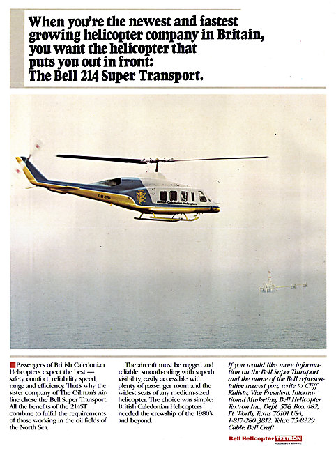 Bell 214 Super Transport                                         