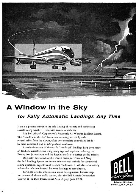Bell Aircraft Avionics - Bell All Weather Landing System         