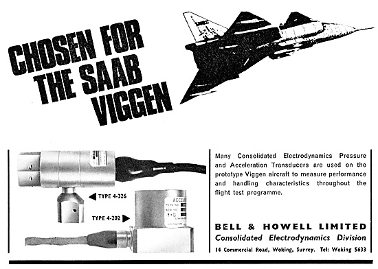 Bell & Howell Electrodynamics Aircraft Controls                  