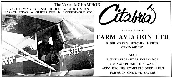 Bellanca Champion Citabria - Farm Aviation                       