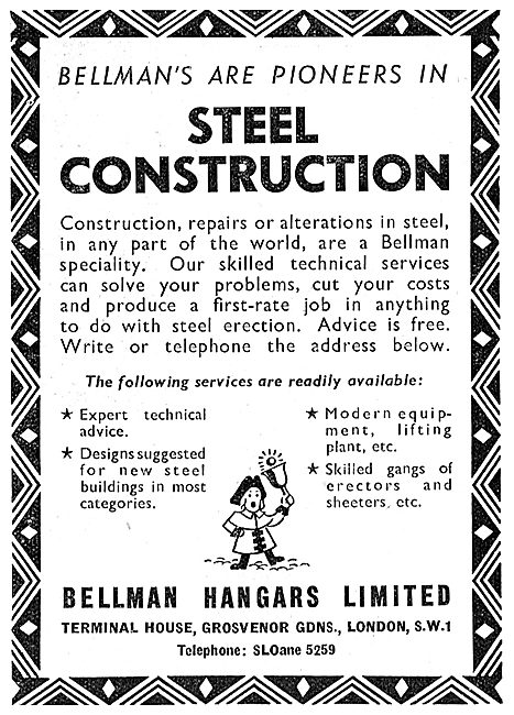 Bellman Hangars 1949                                             