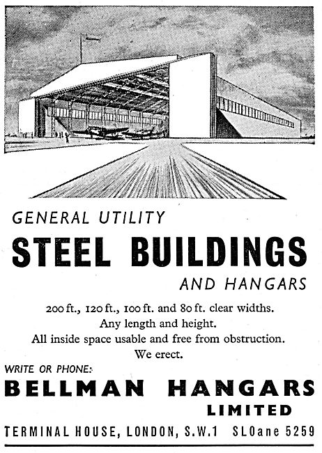 Bellman Hangars & Utility Steel Buildings                        