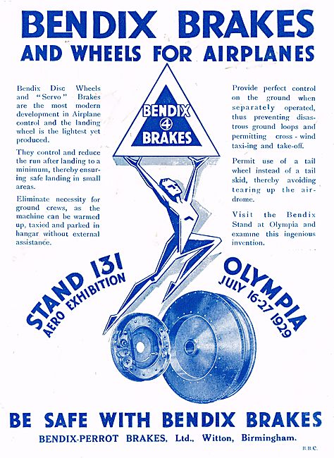 Bendix Brakes & Wheels For Aircraft                              