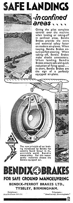 Bendix Airplane Brakes                                           