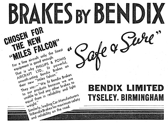 Bendix Aircraft Brakes                                           