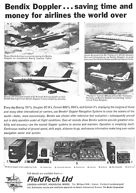 Bendix Avionics - Bendix Doppler. FieldTech                      