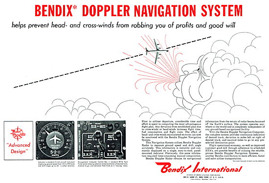 Bendix Doppler Navigation System                                 