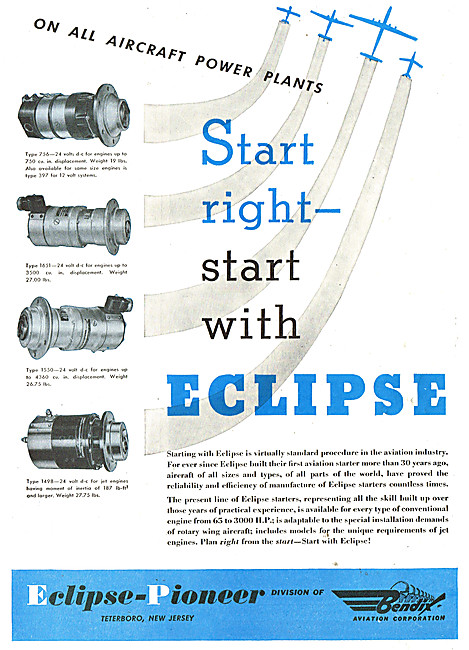 Bendix Eclipse-Pioneer Electrical equipment                      