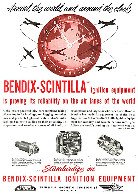 Bendix-Scintilla Ignition Equipment                              