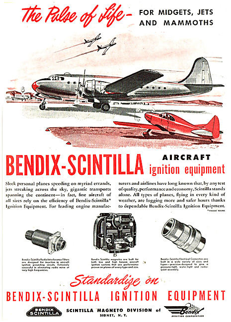Bendix-Scintilla Ignition Equipment                              