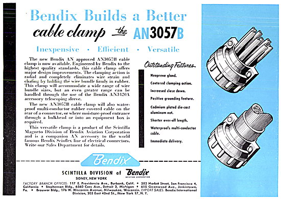 Bendix Scintilla Electrical Accessories                          