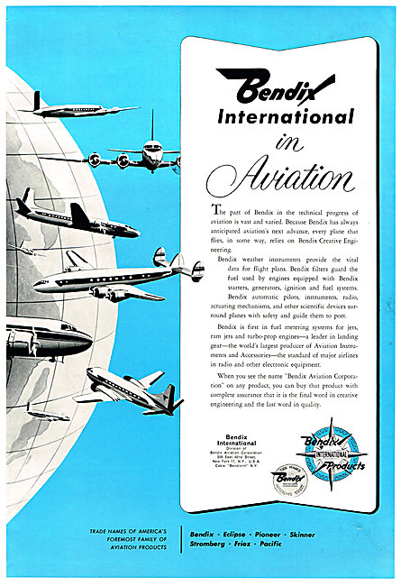 Bendix Aviation Products                                         