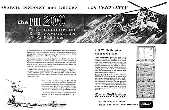 Computing Devices Of Canada PHI 200 Helicopter Navigation System 