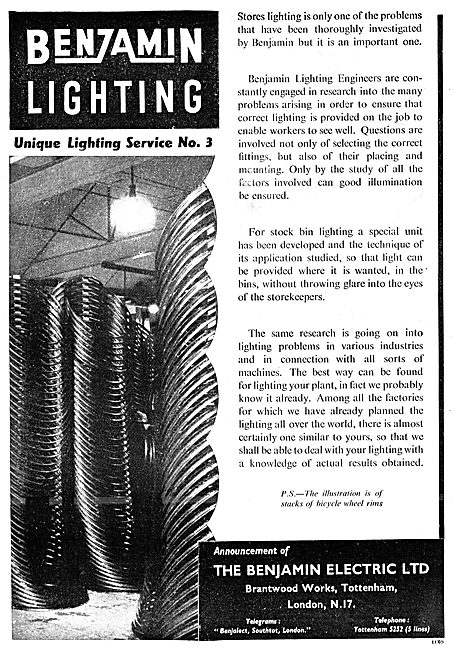 Benjamin Electric - Benjamin Factory Lighting                    