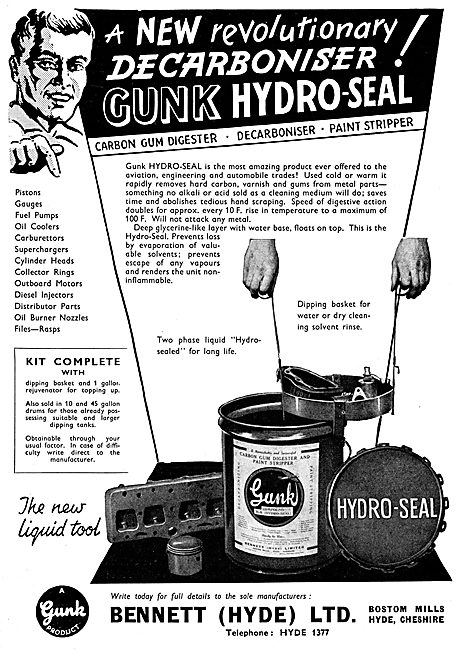 Gunk De-Greaser - GUNK Hydro-Seal Decarboniser                   