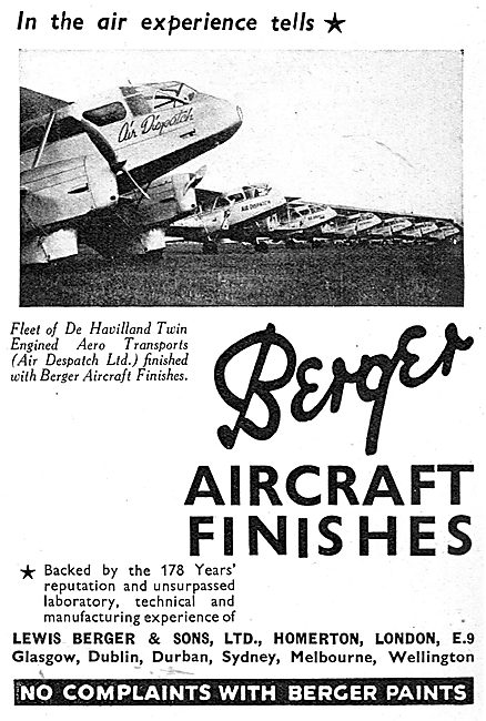 Berger Aircraft Finishes                                         