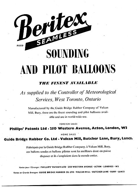 Beritex Sounding & Pilot Balloons                                