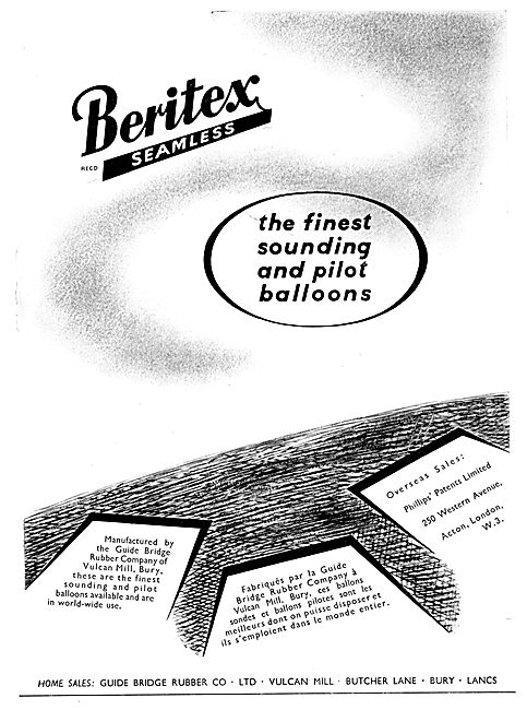 Beritex Seamless Sounding & Pilot Balloons                       