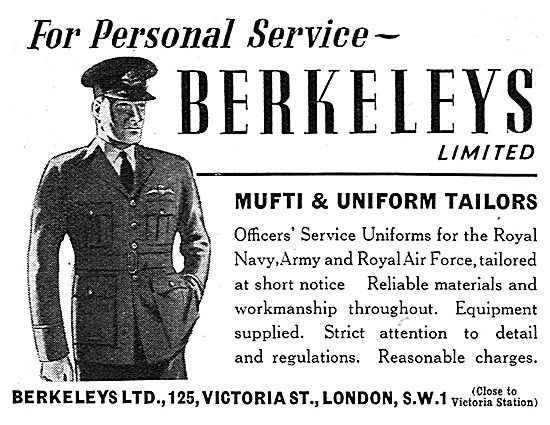 Berkeleys Ltd. RAF Mufti & Uniform Tailors                       