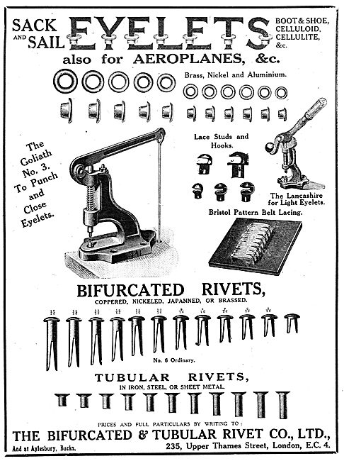 Bifurcated & Tubular Rivet. - Eyelets, Rivets & Accessories      