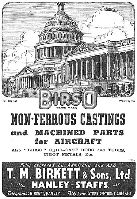 BIRSO  - Birketts Non-Ferrous Castings & Machined Parts          