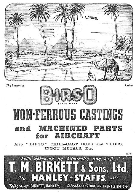 BIRSO  Non-Ferrous Castings & Machined Parts                     