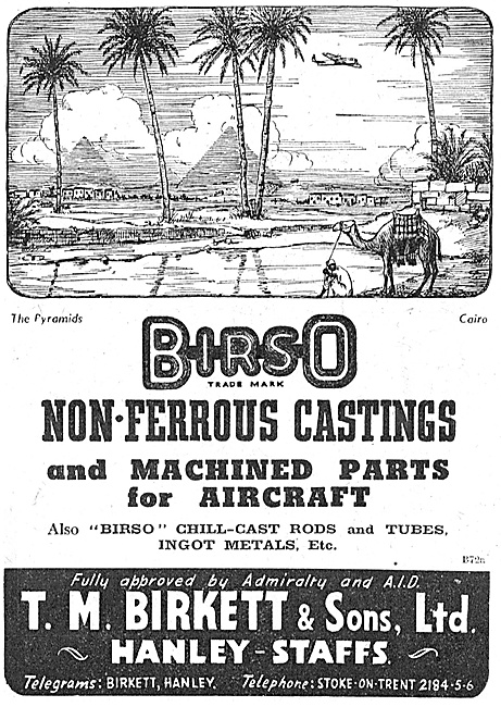 T.M.Birkett Birso Non-Ferrous Castings & Machined Parts          