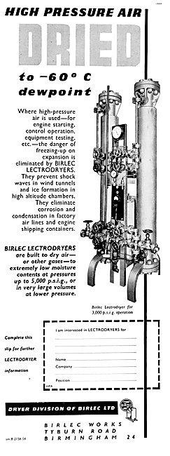 Birlec Industrial Dehumidifiers - Birlec LECTRODRYERS            