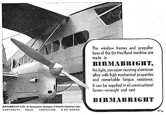 Birmabright Aluminium Alloys                                     