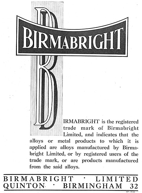 Birmabright Steel Sheet & Castings                               