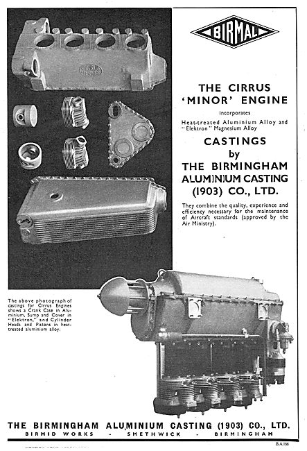 Birmal: Birmingham Aluminium - Quality Aero Castings             