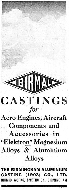 Birmal: Birmingham Aluminium - Elektron & Aluminium  Castings    