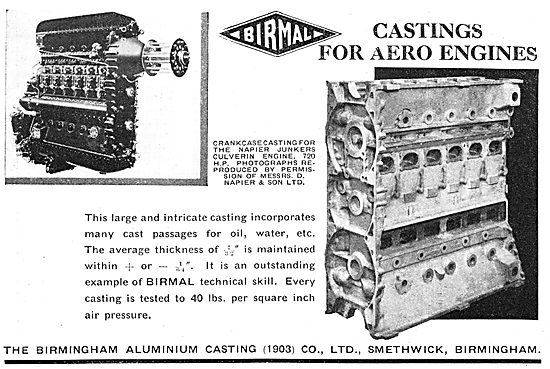 Birmal: Birmingham Aluminium Castings - Aero Castings            