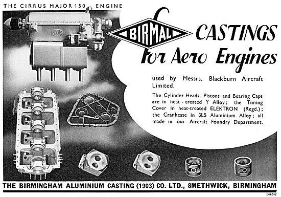 Birmal: Birmingham Aluminium -  Aero Engine Castings Elektron    